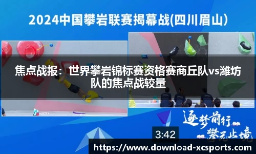 焦点战报：世界攀岩锦标赛资格赛商丘队vs潍坊队的焦点战较量